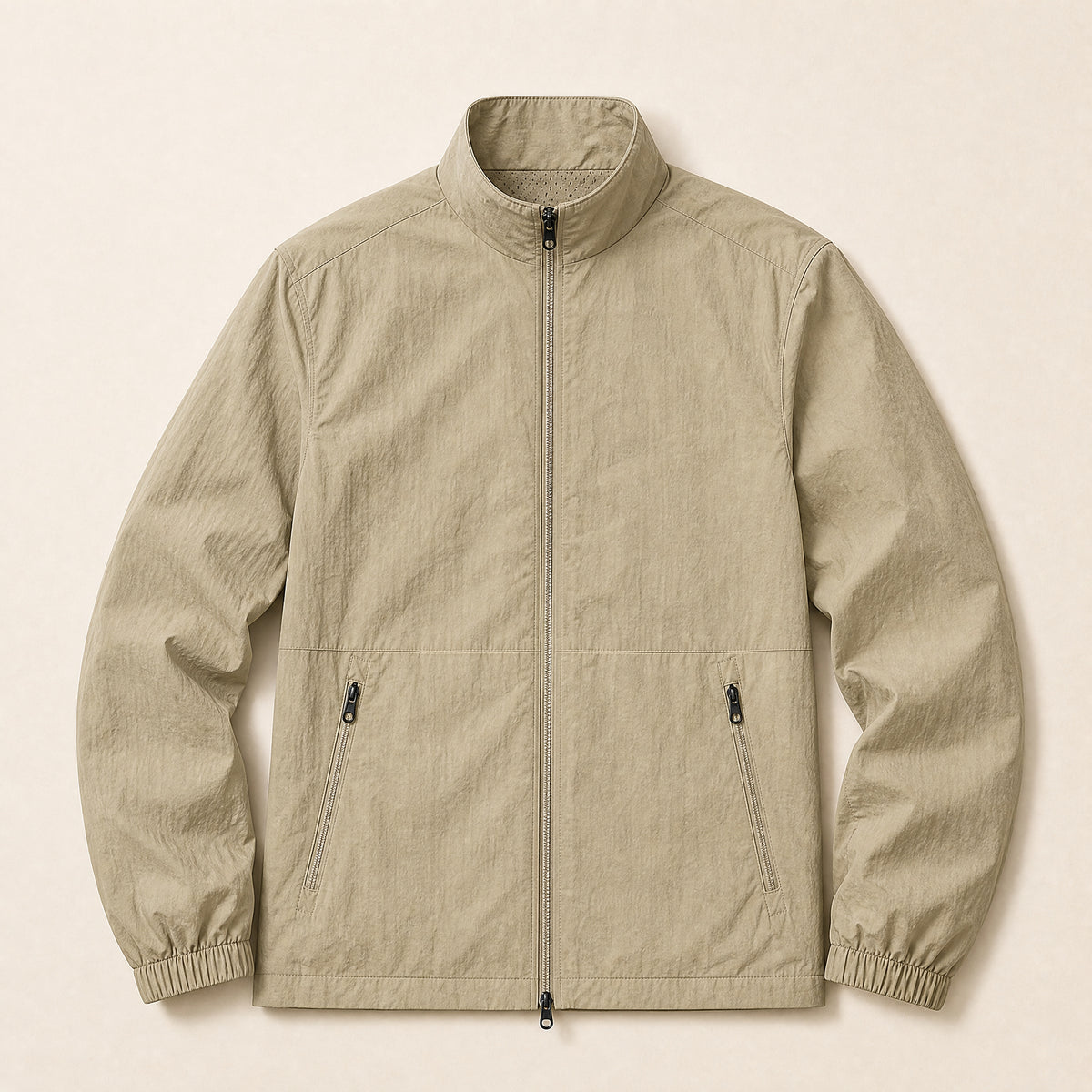 Thicket Lightweight Windbreaker Jacket in Khaki