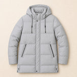 Walnut Hooded Parka in Gray