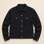 Wick Classic Denim Jacket in Black
