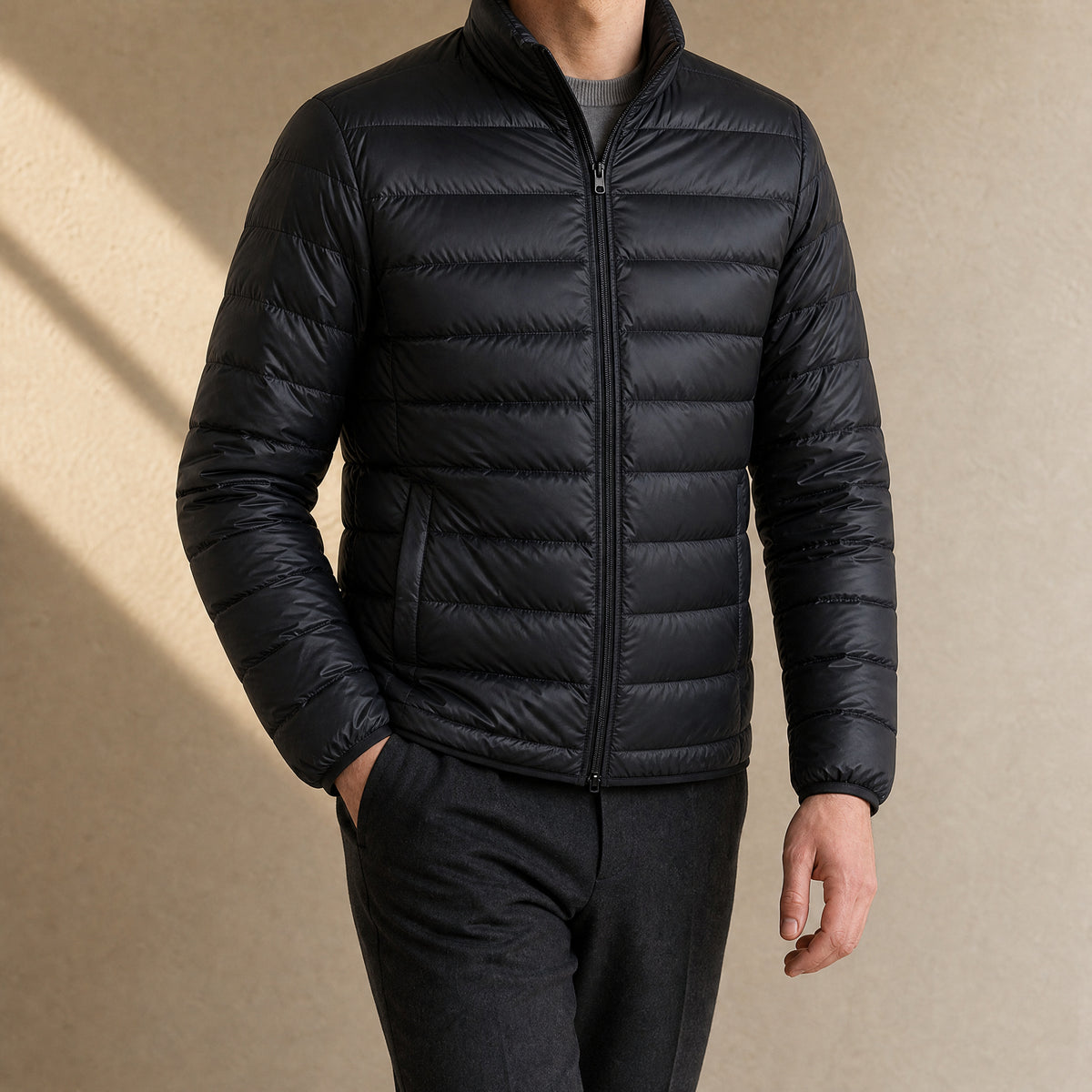 Wildwood Puffer Jacket in Black