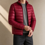 Wildwood Puffer Jacket in Burgundy